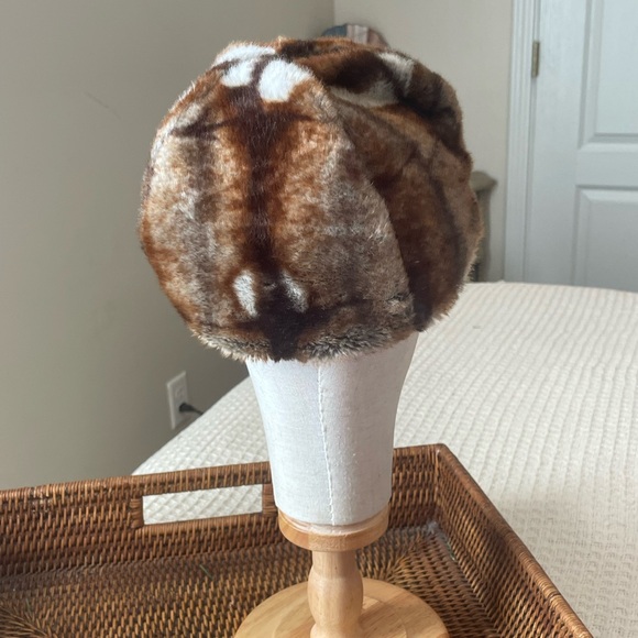 Albertus Swanepoel Faux Fur Hat - Brown - Picture 4 of 6
